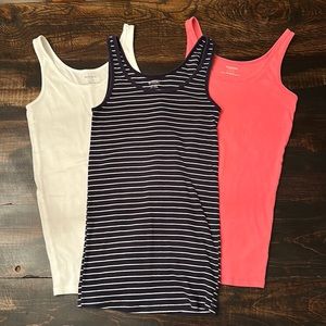 Motherhood Maternity Ribbed Tanks